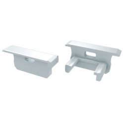 Műanyag Végzáró Beépíthető (B) led profilokhoz Fehér