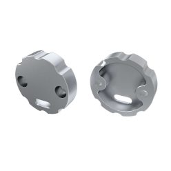   Alumínium Végzáró Alumínium LUMINES COSMO profilokhoz Ezüst Lyukas