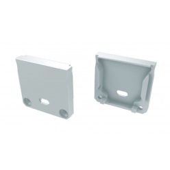   Alumínium Végzáró DILEDA típusú led profilokhoz Fehér lyukas