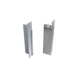 Alumínium Végzáró FLARO GYP típusú led profilokhoz Ezüst Balos Lyukas