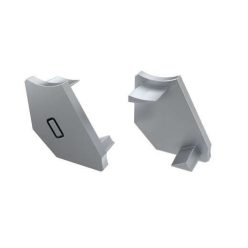 Végzáró Asszimetrikus Sarokba rögzíthető (H) led prof Szürke Balos