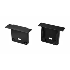   Alumínium Végzáró INDILEDA típusú led profilokhoz Fekete Lyukas