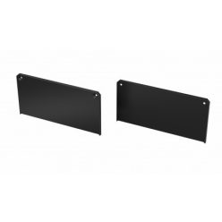   Alumínium Végzáró M2 LARGO típusú led profilokhoz Fekete