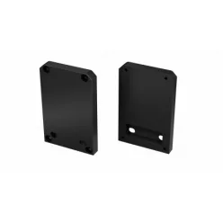   Alumínium Végzáró M2 TALIA típusú led profilokhoz Fekete