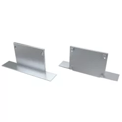 Alumínium Végzáró M3 TALIA típusú led profilokhoz Full Ezüst