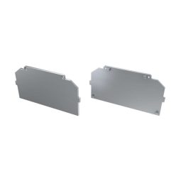 Alumínium Végzáró M4 LARGO típusú led profilokhoz Basic Ezüst