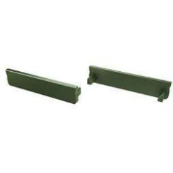 Végzáró Széles(SOLIS) led profilokhoz Bronz Teli