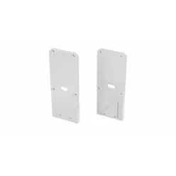   Alumínium Végzáró UNICO+TALIA M2 típusú led profilokhoz Fehér Jobbos Lyukas