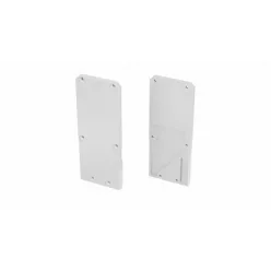   Alumínium Végzáró UNICO+TALIA M2 típusú led profilokhoz Fehér Jobbos