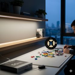 Led szalag 2835 SMD 60led/m 4,8W/m 12V 4000K 8mm- 50 m