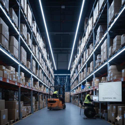 Led szalag 2835 SMD 120led/m 8W/m 12V 6000K 8mm- 50 m