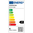 Aigostar LED Gömb izzó G45 E14 6W Meleg fehér 230° dobozos