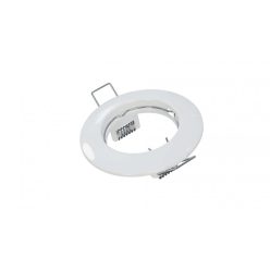 Spot lámpatest kerek ROKA fehér fix (furat: 51mm) Spot lámpatest kerek ROKA fehér fix (furat: 51mm)