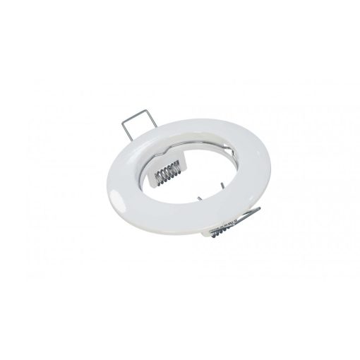 Spot lámpatest kerek ROKA fehér fix (furat: 51mm)