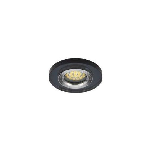 Spot lámpatest kerek ROVO fekete fix (furat: 60mm)