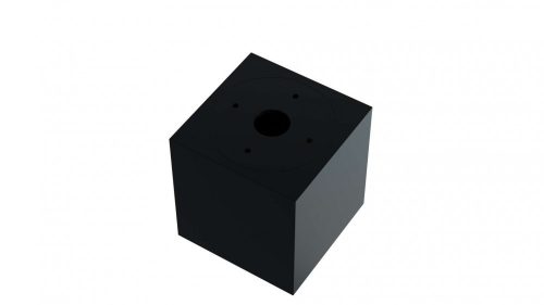 Falon kívüli spot lámpatest NORD állítható négyszögeletes fekete GU10