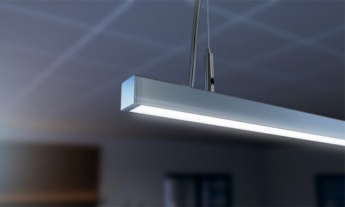 Lumines Dileda Ezüst függeszthető lámpatest 38,5W Természetes fehér