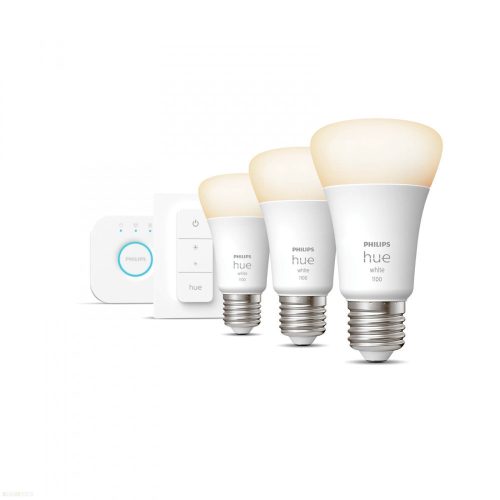 Philips HueW 9.5W A60 E27 3set sw EU