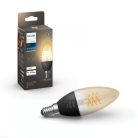 Philips HueW 4.5W Fil Candle E14 1p