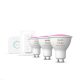 Philips HueWCA 4.3W GU10 3set sw EUR