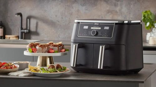 NINJA FOODI 9,5L DUPLA FIÓKOS FORRÓLEVEGŐS SÜTŐ - AF400EU