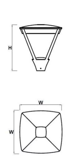 PERFAND LED ANTA 20W 4000K IP66 IK08