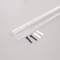   Colors® NNR25 2,5m-es rögzíthető szett átlátszó félcsővel