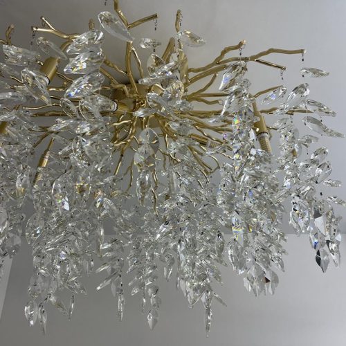 NEDES Luxus mennyezeti kristálycsillár 12xG9