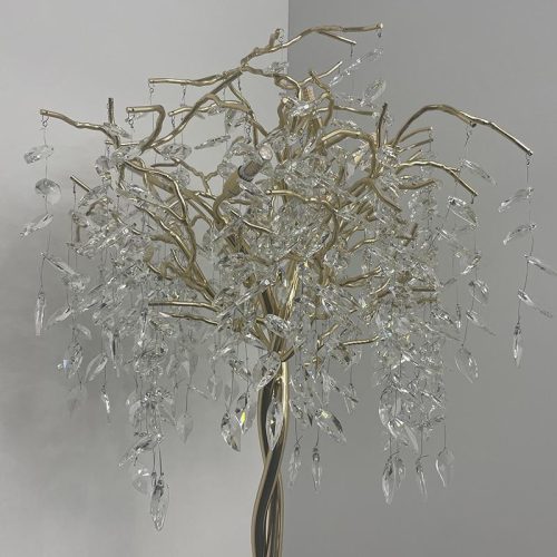 NEDES Luxus kristály álló lámpa 5xG9