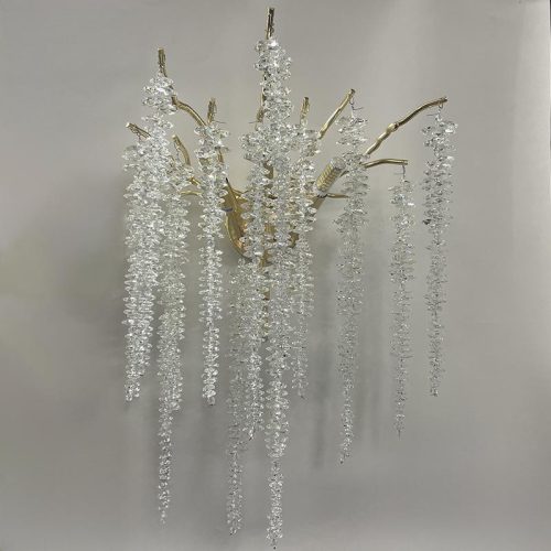 NEDES Luxus kristály fali lámpa 3xG9