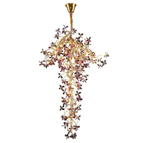 NEDES Luxus függő kristálycsillár 30xG9