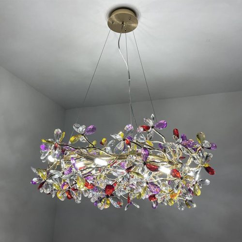 NEDES Luxus függő kristálycsillár 16xG9