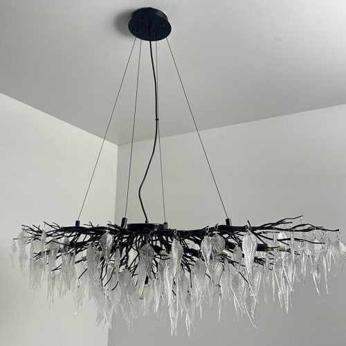 NEDES Luxus függő kristálycsillár 15xG9