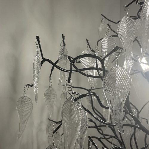 NEDES Luxus kristály álló lámpa 5xG9