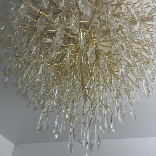 NEDES Luxus mennyezeti kristálycsillár 12xG9