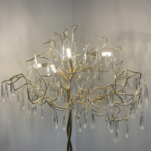 NEDES Luxus kristály álló lámpa 5xG9