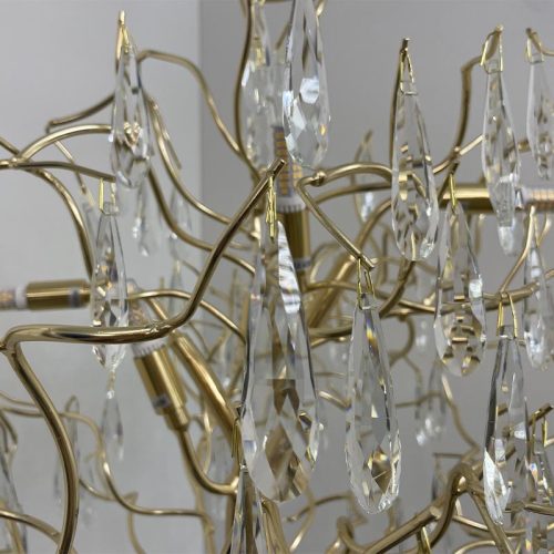 NEDES Luxus kristály álló lámpa 5xG9