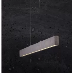 CONCRETE LINE Beton Lámpa 22W Fekete