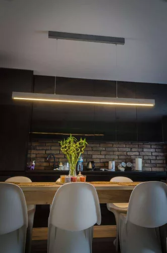 CONCRETE LINE Beton Lámpa 22W Fekete