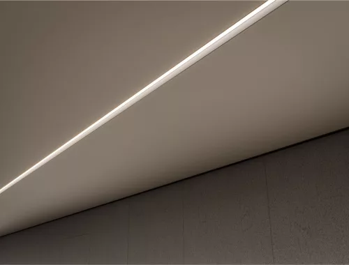 LED Alumínium Profil DUO Fehér 3 méter