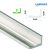LED Alumínium Profil Keskeny L alakú [F] Natúr 3 méter