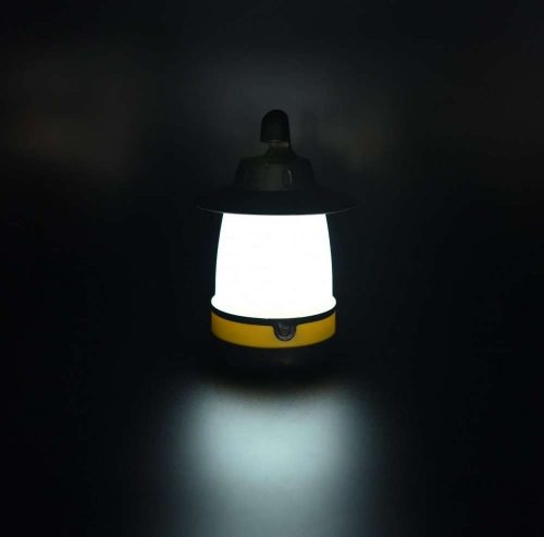 NEDES LED akasztható kemping lámpa 1W fehér és piros fény