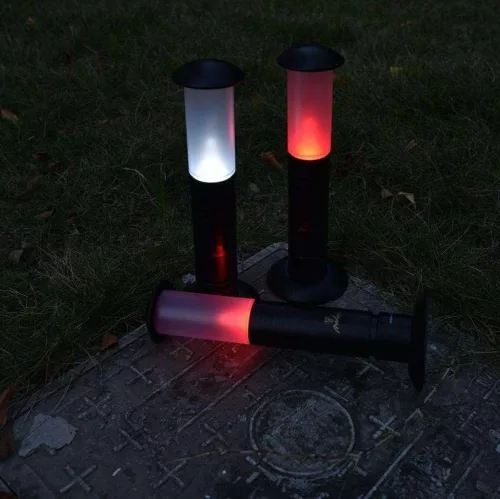 NEDES LED asztali kemping lámpa 1W fehér és piros fény