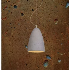 FEBE M Beton Lámpa Rozsdás-szürke