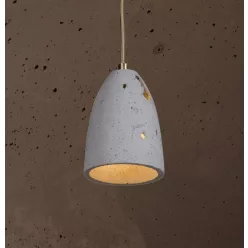 FEBE VOLCANO XS Beton Lámpa Csokoládé