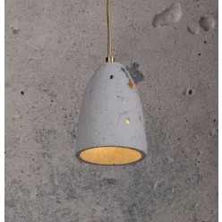 FEBE VOLCANO XS Beton Lámpa Szürke