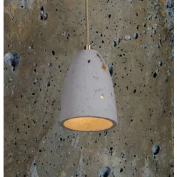 FEBE VOLCANO XS Beton Lámpa Olívazöld