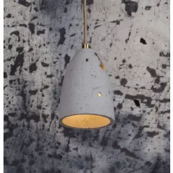 FEBE VOLCANO XS Beton Lámpa Só-Bors