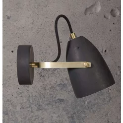 FEBE WALL Fali Beton Lámpa Szürke