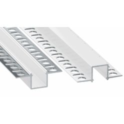 LED Alumínium Profil Beépíthető [GAUDI] Fehér 1 méter